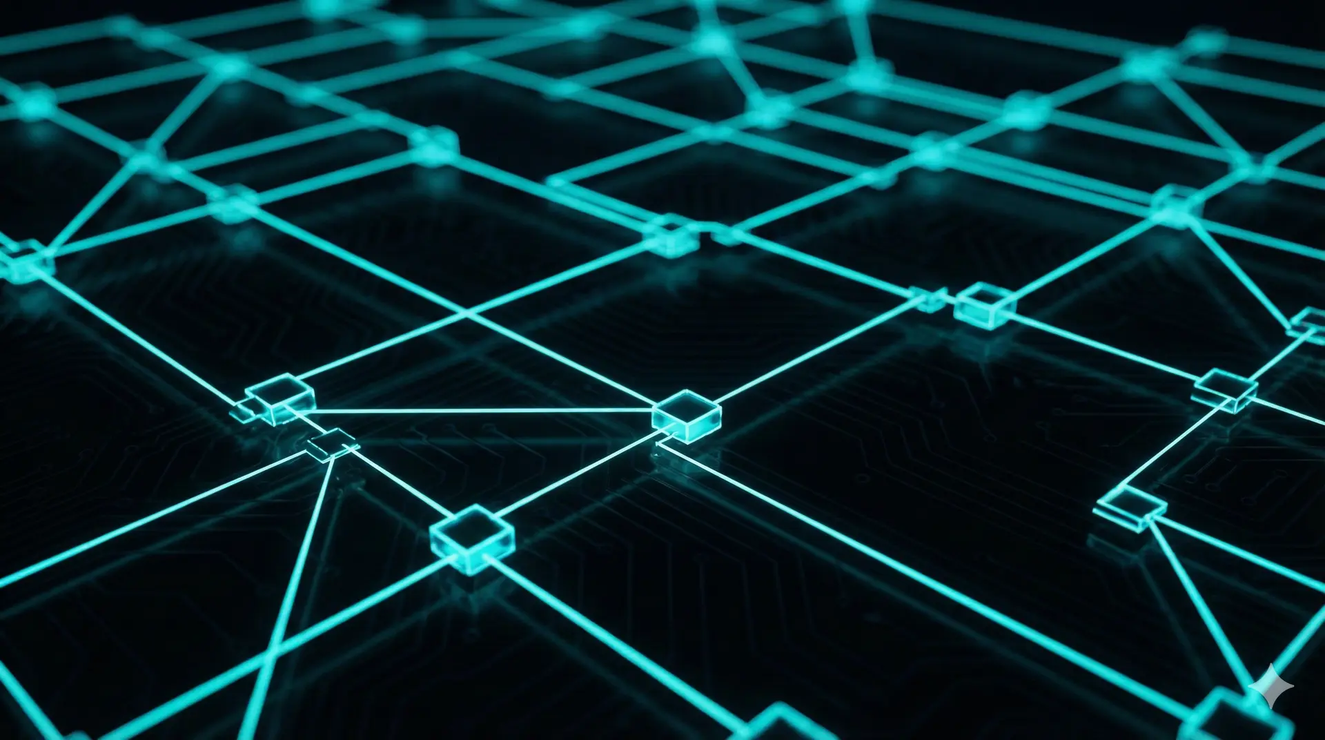 Red de datos abstracta y ciberseguridad global